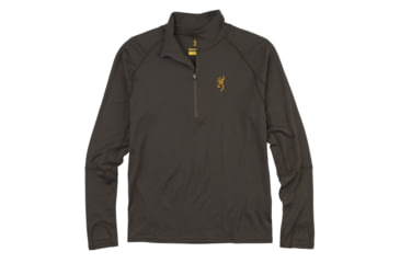 Image of Browning Merino 1/4 Zip Shirt - Mens, Major Brown, XL, 3010939804