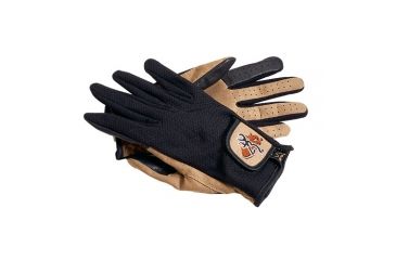 Image of Browning Mesh Back Shooting Gloves, Black/Tan, 2XL 3070118805