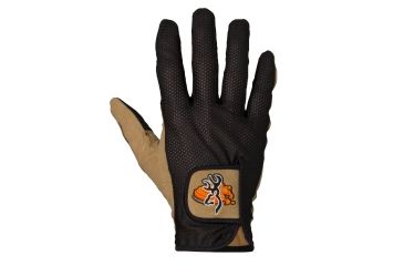 Image of Browning Mesh Back Shooting Gloves, Black/Tan, 2XL 3070118805
