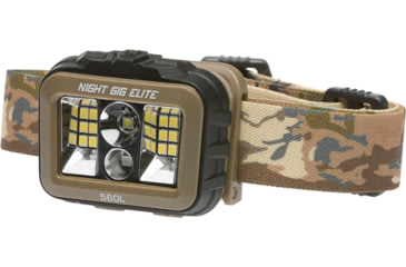 Image of Browning Night Gig Elite Auric Headlamp, AAA, LED, 560 Lumens, Auric, 3713007