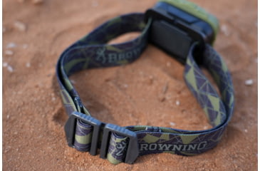 Image of Browning Night Gig Elite LED Headlamp, Rechargable Lithium Ion, Green/White, 560 Lumen, Green, 3713036