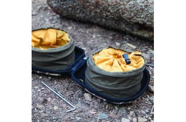 Image of Browning Pet Dish,Portable,2Dish,7in,Blade, Mossy Oak Blades BPT4005