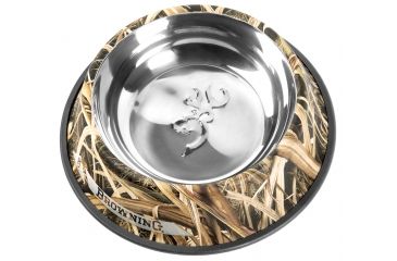 Image of Browning Pet Dish, Stainess,11in,Blades, Mossy Oak Blades, Extra Large BPT4002