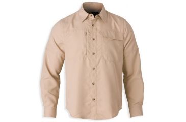 Image of Browning Phenix Long Sleeve Shirt,Khaki,M 3010775802