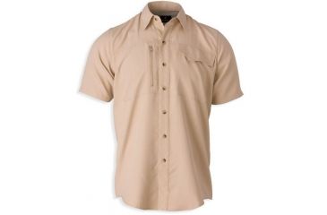 Image of Browning Phenix Short Sleeve Shirt,Khaki,L 3010765803