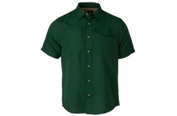 Image of Browning Phenix Short Sleeve Shirt,Olive,2XL 3010766405