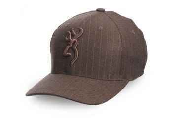 Image of Browning Pinstriper Cap, Brown, L/XL 308701984