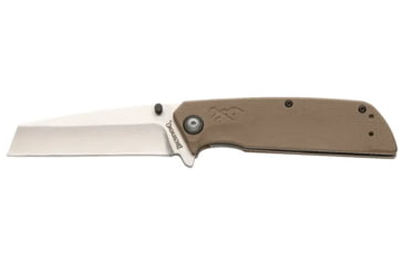 Image of Browning Plateau Assisted Opening Folding Knife - Box, 3.25in, D2 High Carbon Steel, Cleaver, G10 Handle, N, 3220469B