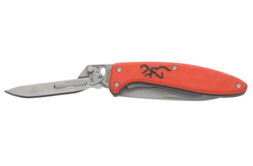 Image of Browning Primal 2 Blade Folding Knife - Box, 2.75in, HRC 50-55/HRC 55-59, Drop Point/Scalpel, Composite Handle, N, 3220462B