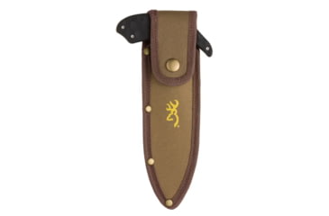 Image of Browning Primal Bone Saw, 5.25in, 8Cr13MoV, Polymer/Rubber Handle, Black, 3220425