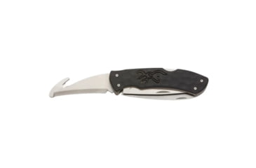 Image of Browning Primal Kodiak Folding Knife - Box, 3.75in, 8Cr13MoV, Drop Point, Polymer/Rubber Handle, Black, 3220430B