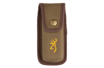 Image of Browning Primal Kodiak Folding Knife - Box, 3.75in, 8Cr13MoV, Drop Point, Polymer/Rubber Handle, Black, 3220430B