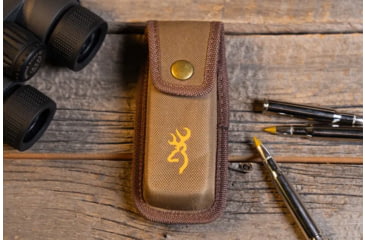 Image of Browning Primal Kodiak Folding Knife - Box, 3.75in, 8Cr13MoV, Drop Point, Polymer/Rubber Handle, Black, 3220430B