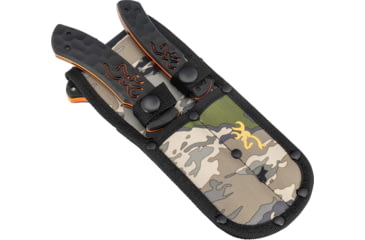 Image of Browning Primal Ovix Fixed Blade Knife - 3 Piece, 3.5in, Stainless Steel, TPR Handle, 3220443