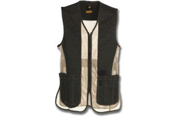Image of Browning Rhett Shooting Vest, Charcoal/Tan, 2X 3050297905