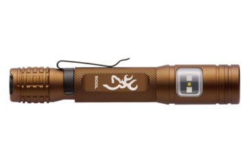 Image of Browning Ridgeline LED Flashlight, Lithium-Ion, White, 550 Lumen, Burnt Bronze, 3711265
