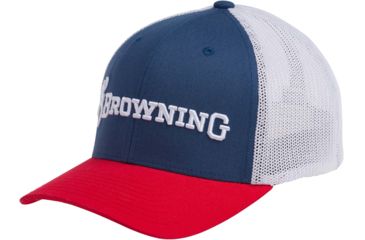 Image of Browning RWB Cap, Red/White/Blue, L/XL, 308366854