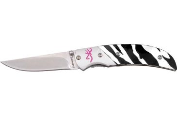 Image of Browning Safari Prism Knife, Zebra BR776
