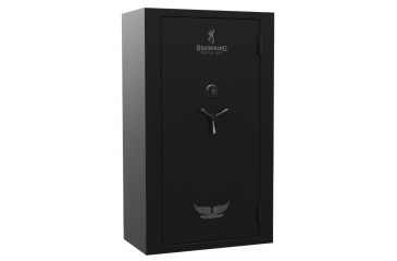 Image of Browning Safes Heavyweight 49 - Tall &amp; Wide Safe, Textured Charcoal S&amp;G Mechanical Lock, Black Chrome Trim 1601100264