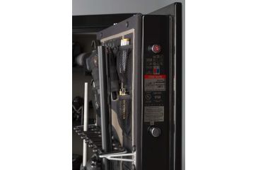 Image of Browning Safes Heavyweight Standard HW24 Gun Safe,60x30x23in,Textured Charcoal,Black Chrome HW Scroll,S and G Mechanical Lock 1601100183