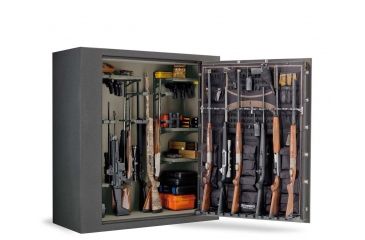 Image of Browning Safes Hells Canyon Extra Wide HC65 Gun Safe, 60x55x25in, Mechanical Lock, Textured Charcoal, 1601100163