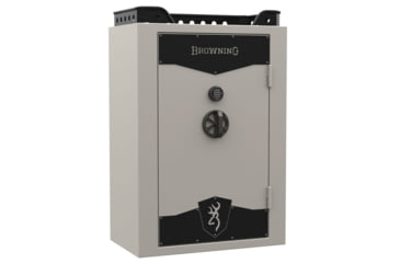 Image of Browning Safes US49 Armored Gun Safe, Electronical Lock, Putty Gray, US49Armored-PTY-MB-E