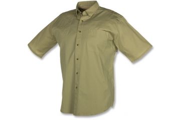 Image of Browning Shooter Shooting Shirt, Short Sleeve, Olive, 2XL 3010488405