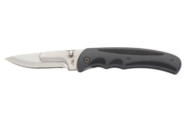 Image of Browning Speed Load Steel Knife Folding Knife, 3 in, Stainless Steel, Caper Drop Point 3220113