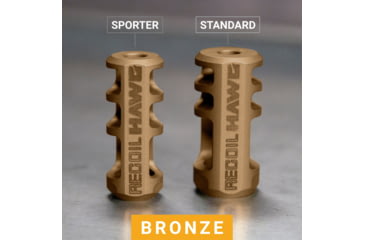 Image of Browning Sporter Recoil Hawg Muzzle Brake Bronze.30cal &amp; Smaller, 1293086