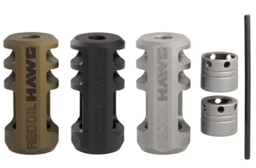 Image of Browning Sporter Recoil Hawg Muzzle Brake Matte Black .30cal &amp; Smaller, 1293084