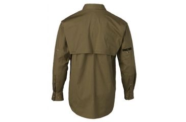 Image of Browning Tactical Long Sleeve Shirt, Forest Green, X-Large 185734