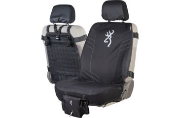Image of Browning Tactical Seat Cover W/ Pistol Pocket Black 1-cover