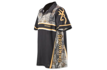 Image of Browning Team Browning Polo Shirt RTX/BLK S 3010522401