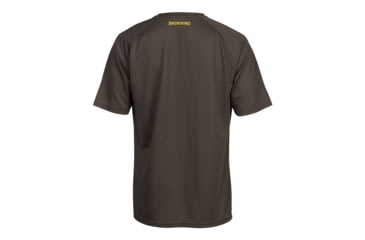 Image of Browning Tech Short Sleeve T-Shirt - Mens, Small, Major Brown, 3011669801