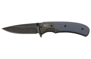 Image of Browning The Range Folding Knife, 2.75in, 7Cr17Mov, Drop Point, Alloy Handle, N, 3220365