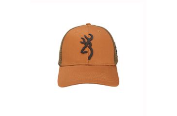 Image of Browning Tradition Mesh Cap, Rust Loden, One Size, 308101841