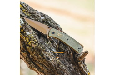 Image of Browning Trailside Folding Knife, 3in, D2 High Carbon Steel, Drop Point, G10 Handle, N, 3220516