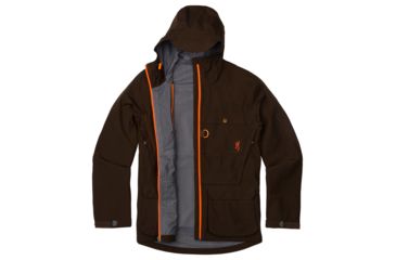 Image of Browning Upland Gore-Tex Jacket - Mens, Chocolate/Blaze, 2XL, 3042997205