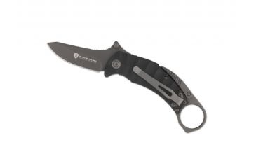 Image of Browning Vanquish Pocket Deploy Black Folding Knife,2.75in Drop Point Blade,G-10 Handle 320176BL