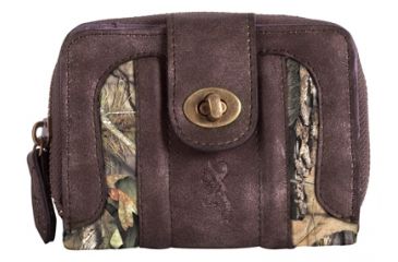 Image of Browning Wallet Olivia Small Brown/country Camo