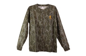 Image of Browning Wasatch Long Sleeve Shirt - Mens, Mossy Oak Bottomlands, Large, 3017821903