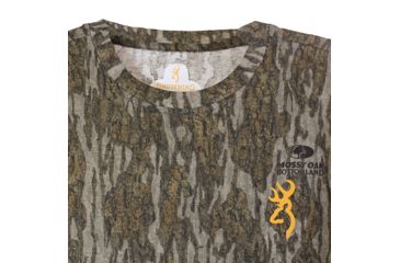 Image of Browning Wasatch Long Sleeve Shirt - Mens, Mossy Oak Bottomlands, Small, 3017821901