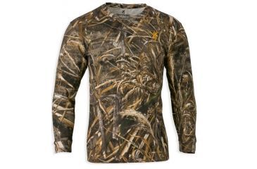 Image of Browning Hells Canyon Basics Long Sleeve T-Shirt,Realtree Max5,S 3011267601