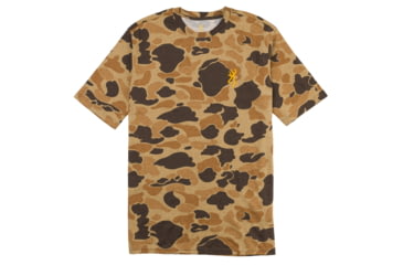 Image of Browning Wasatch Short Sleeve T-Shirt - Mens, Vintage Tan, Large, 3017811203