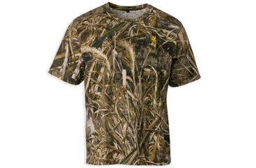 Image of Browning Hells Canyon Basics Short Sleeve T-Shirt,Realtree Max5,Extra Large 3011257604