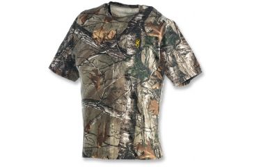 Image of Browning Hells Canyon Basics Short Sleeve T-Shirt, Realtree Xtra, L 3011252403