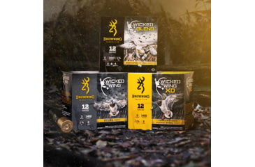 Image of Browning Wicked Blend 12 Gauge 1 1/2 oz 3.5in #2 Centerfire Shotgun Ammo, 25 Rounds, 2, B193431242