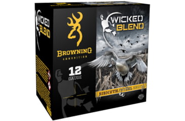 Image of Browning Wicked Blend 12 Gauge 1 1/2 oz 3.5in #2 Centerfire Shotgun Ammo, 25 Rounds, 2, B193431242