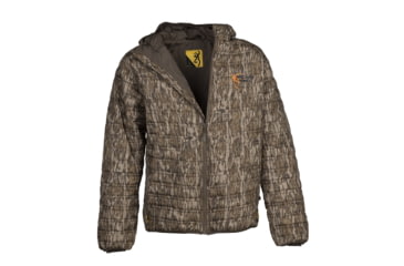 Image of Browning Wicked Wing Hybrid Down Jacket - Mens, Medium, Mossy Oak Bottomland, 3040191902
