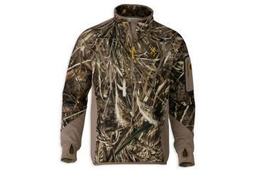 Image of Browning Wicked Wing Smoothbore 1/4 Zip Top,Realtree Max5,L 3016157603